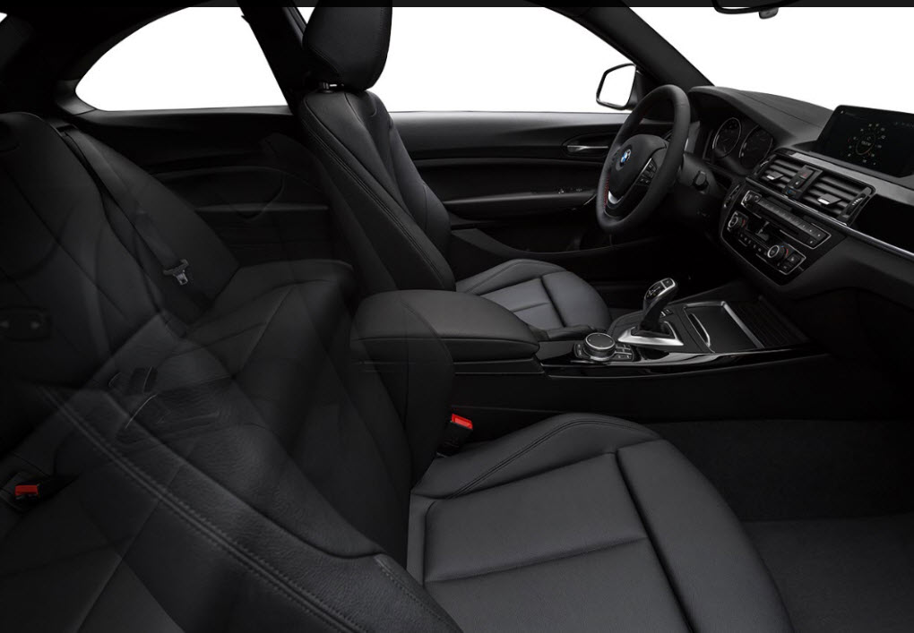 2018 bmw 230i couple interior