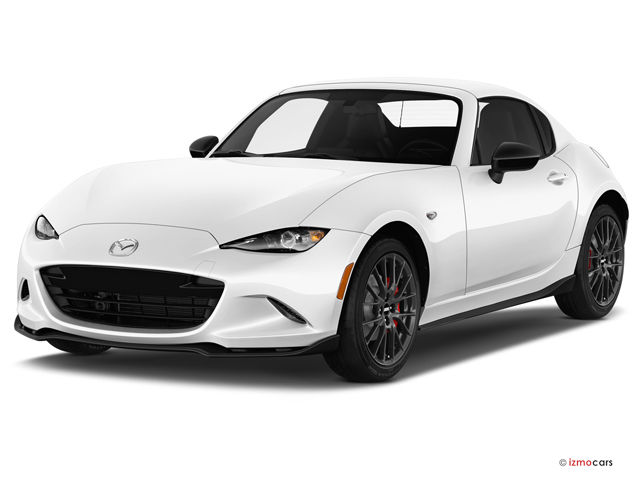 2018 Mazda 3 white side short affordable everyday supercar
